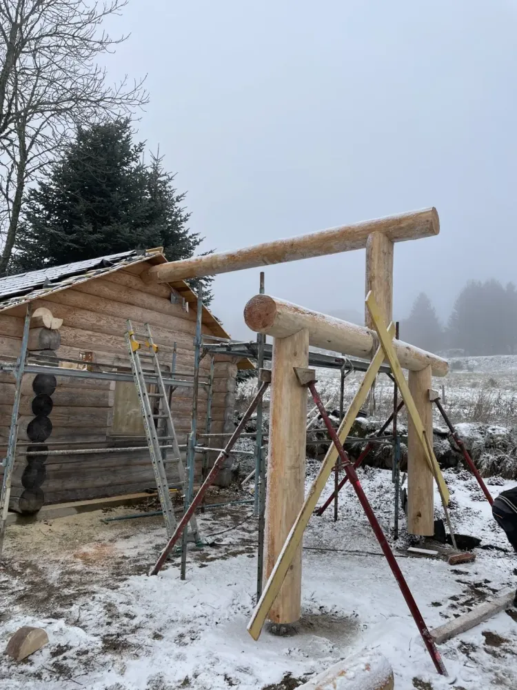 Aménagement d'extérieur près de Coucouron